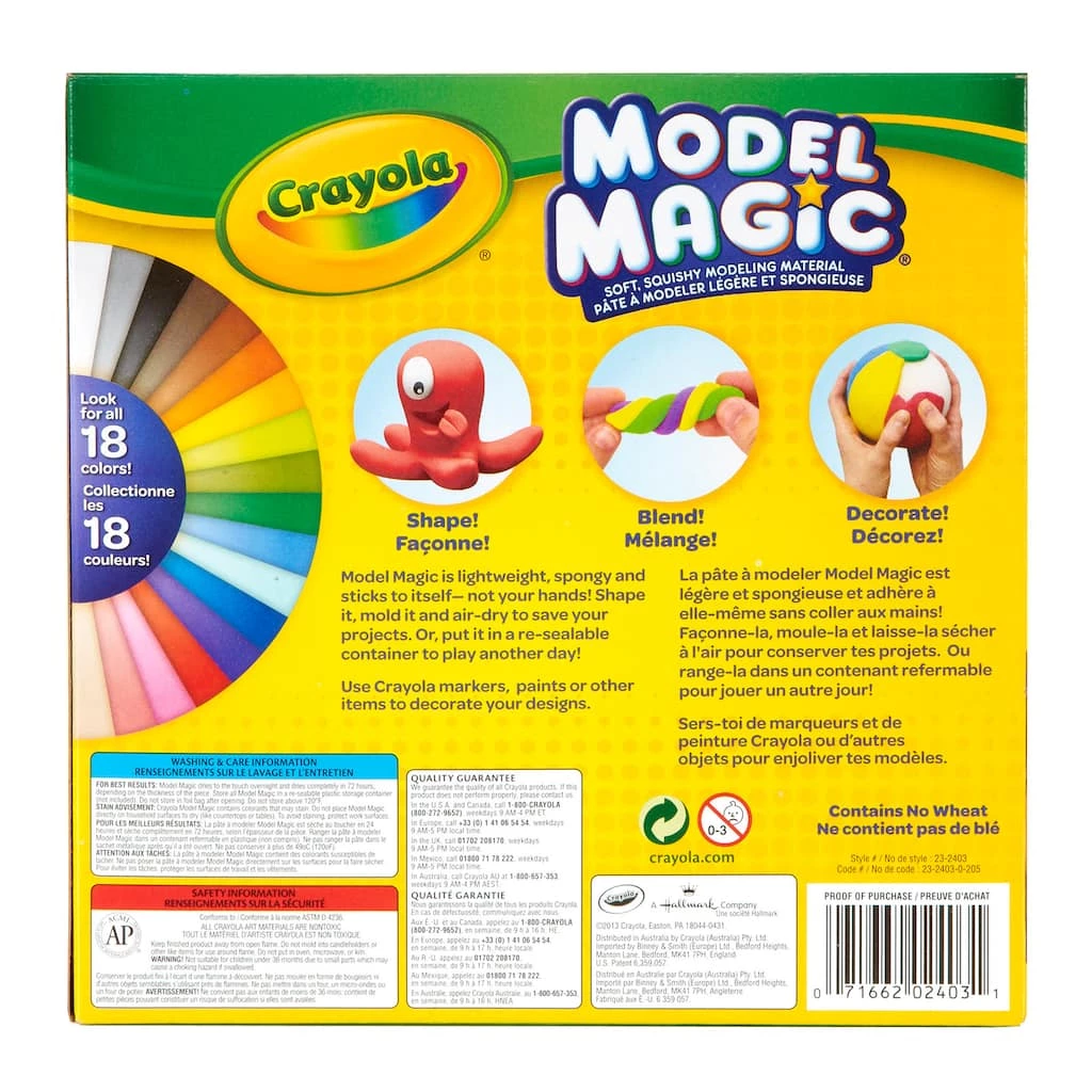 Brand new ๐ 12 Packs: 14 ct. (168 total) Crayola® Model Magic® Deluxe Variety Pack by Crayola Model Magic ๐ 6 Brand new ๐ 12 Packs: 14 ct. (168 total) Crayola® Model Magic® Deluxe Variety Pack by Crayola Model Magic ๐ - Image 4