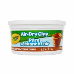 New ⭐ 8 Pack: Crayola® Air-Dry Terra Cotta Clay, 2.5lb. ❤️