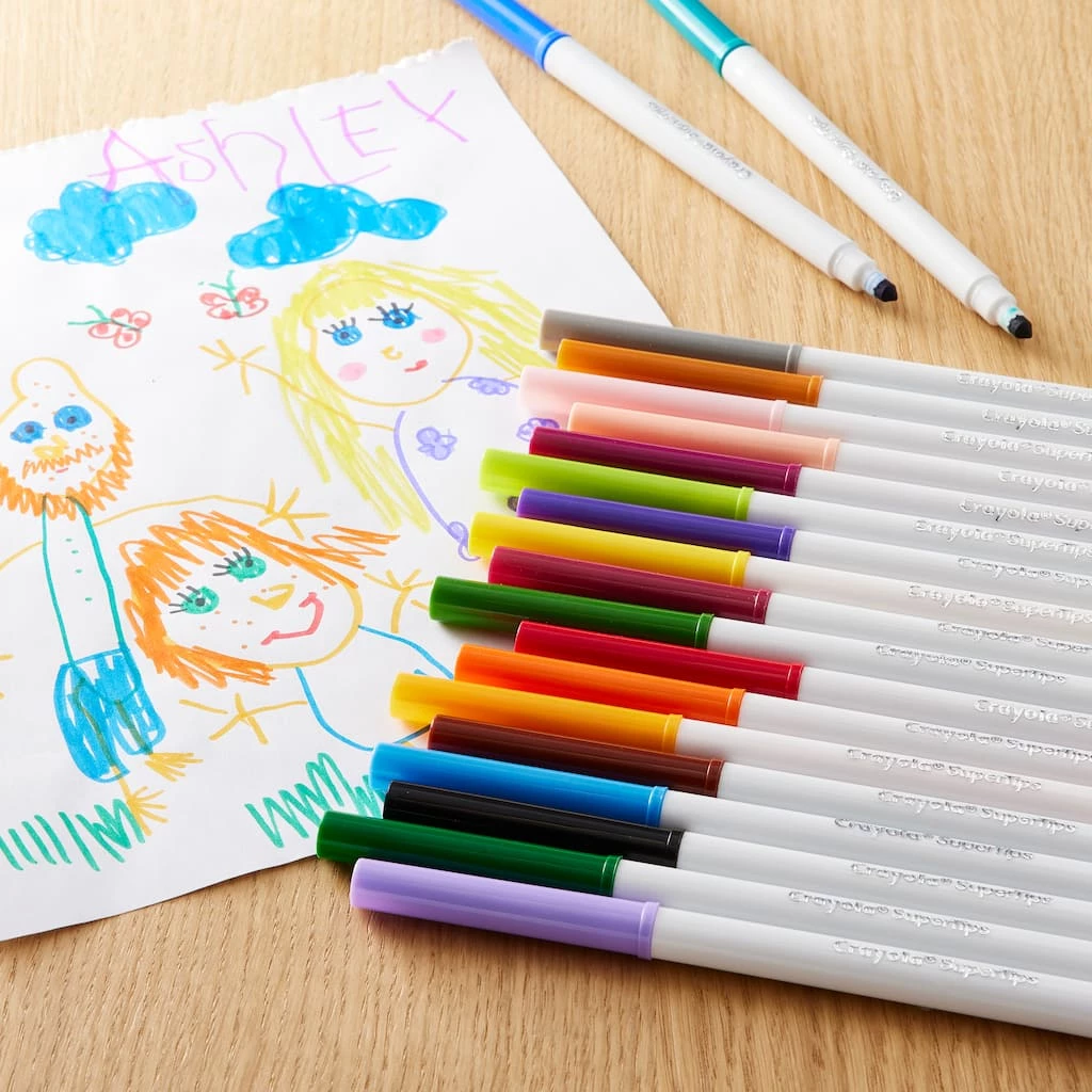 Best Sale ๐ Crayola Super Tips Washable Markers, 20ct. ๐งจ 3 Best Sale ๐ Crayola Super Tips Washable Markers, 20ct. ๐งจ
