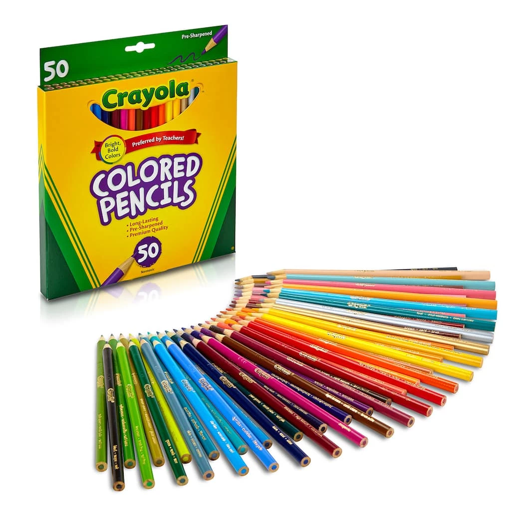 Budget ๐ฏ 12 Packs: 50 ct. (600 total) Crayola® Colored Pencils ๐ 5 Budget ๐ฏ 12 Packs: 50 ct. (600 total) Crayola® Colored Pencils ๐ - Image 3
