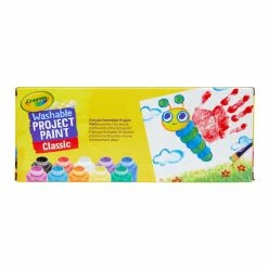 Brand new 🛒 Crayola Washable Kids Paint Set, 10ct. 😀 -Crayola Shop 10209995 6