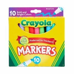 New 👏 12 Packs: 10 ct. (120 total) Crayola® Bold and Bright Broad Line Markers ✨