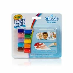 Best Sale 💯 8 Packs: 10 ct. (80 total) Crayola® Color Wonder Mess Free™ Classic Mini Markers by Crayola Color Wonder 🤩 -Crayola Shop 10259640 u 1