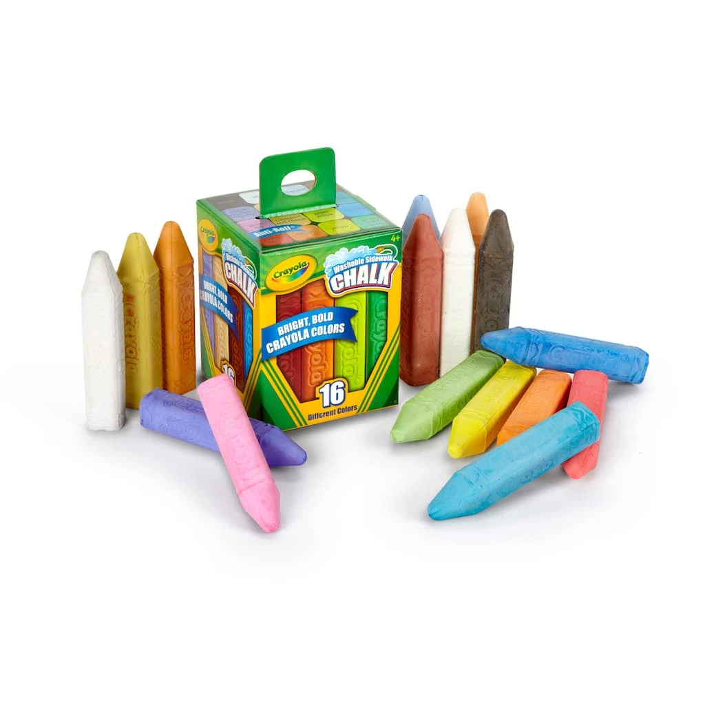 Best deal ⌛ Crayola® Washable Sidewalk Chalk, 16ct. 🔥 7 Best deal ⌛ Crayola® Washable Sidewalk Chalk, 16ct. 🔥 - Image 5