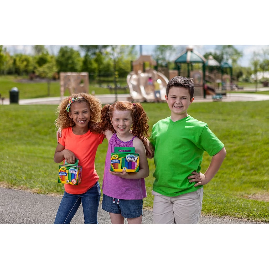 Discount ⭐ Crayola Washable Sidewalk Chalk, 48ct. ❤️ 5 Discount ⭐ Crayola Washable Sidewalk Chalk, 48ct. ❤️ - Image 3