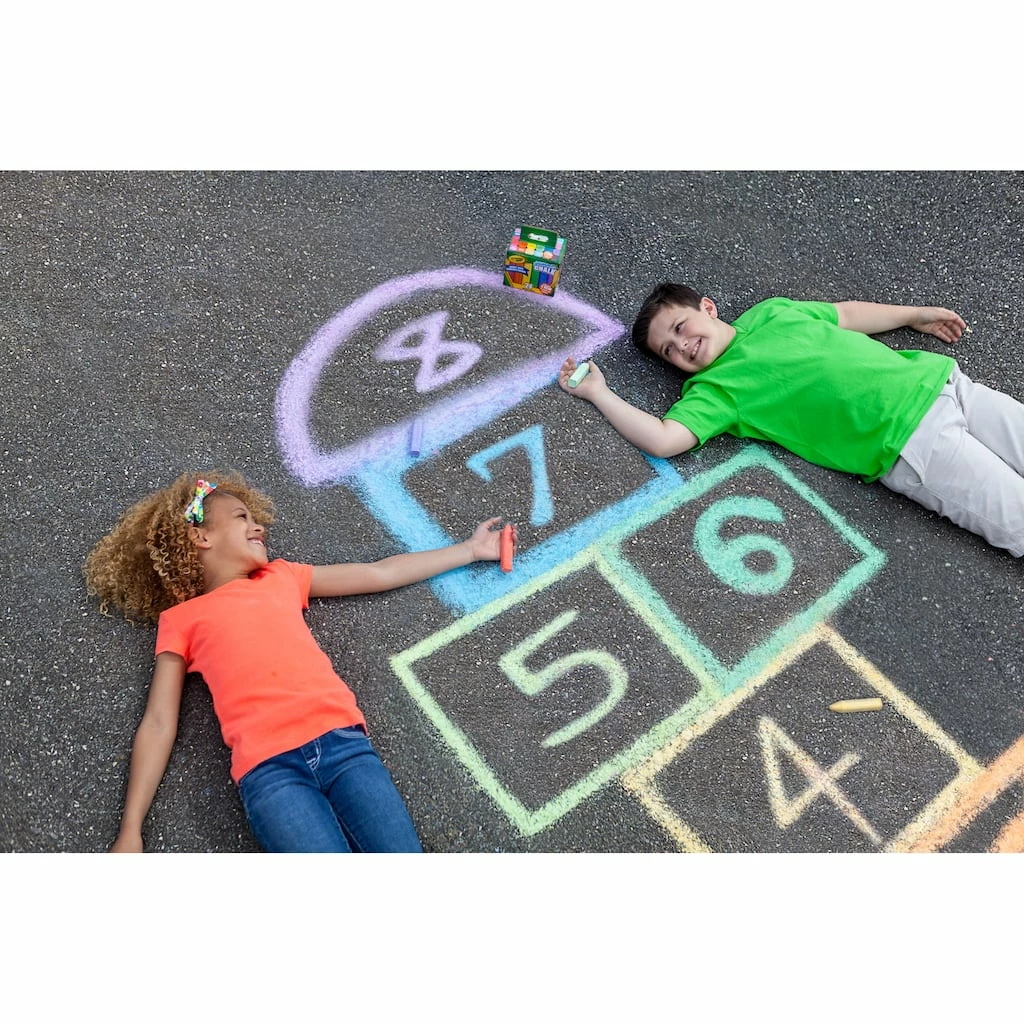 Discount ⭐ Crayola Washable Sidewalk Chalk, 48ct. ❤️ 6 Discount ⭐ Crayola Washable Sidewalk Chalk, 48ct. ❤️ - Image 4