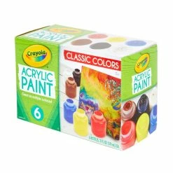 Top 10 🔥 12 Packs: 6 ct. (72 total) Crayola® Acrylic Paint 😍 -Crayola Shop 10288148 9 1