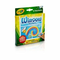 Coupon ⭐ 12 Packs: 8 ct. (96 total) Crayola Washable Window Markers ✔️ -Crayola Shop 10311878 3