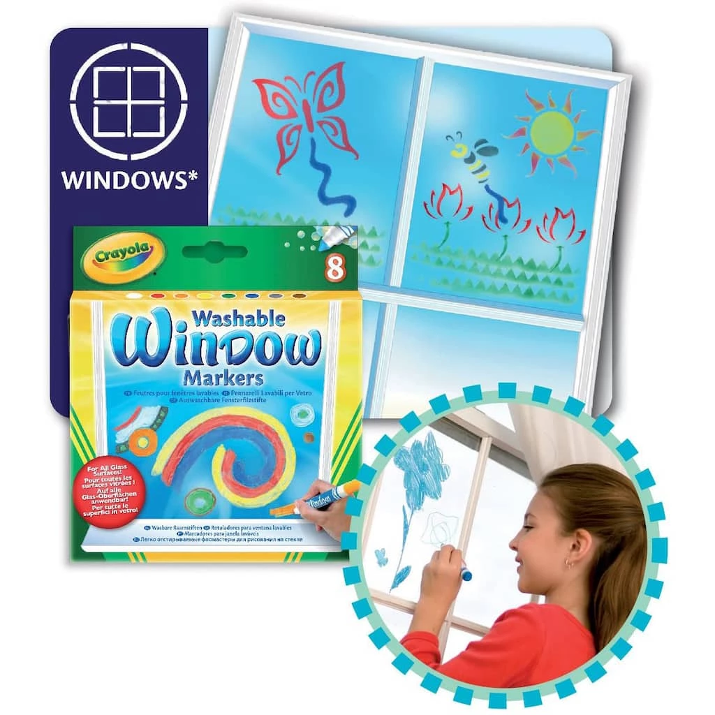 Cheap π€© Crayola Washable Window Markers, 8ct. π 7 Cheap π€© Crayola Washable Window Markers, 8ct. π - Image 5