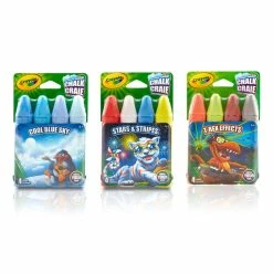 Buy โญ Assorted Crayola® Adventure Colors Sidewalk Chalk โค๏ธ
