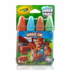 Coupon 💯 Assorted Crayola® Party Colors Anti-Roll Sidewalk Chalk ✨ -Crayola Shop 10319838