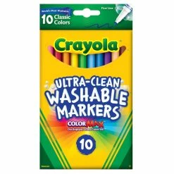 Cheap 😉 12 Packs: 10 ct. (120 total) Crayola® Ultra-Clean Fine Line Classic Color Markers ❤️