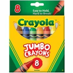 Deals 🔥 12 Packs: 8 ct. (96 total) Crayola® Jumbo Easy Grasp Crayons 😀