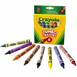 Buy 🛒 Crayola® Jumbo Easy Grasp Crayons, 8ct. 😀 -Crayola Shop 10355317 2