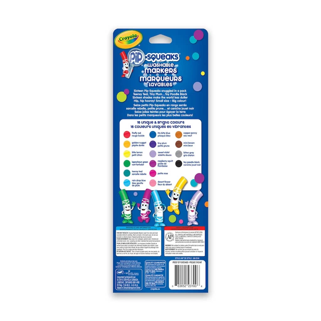 Outlet π₯° Crayola® Pip-Squeaks™ Washable Markers π 5 Outlet π₯° Crayola® Pip-Squeaks™ Washable Markers π - Image 3