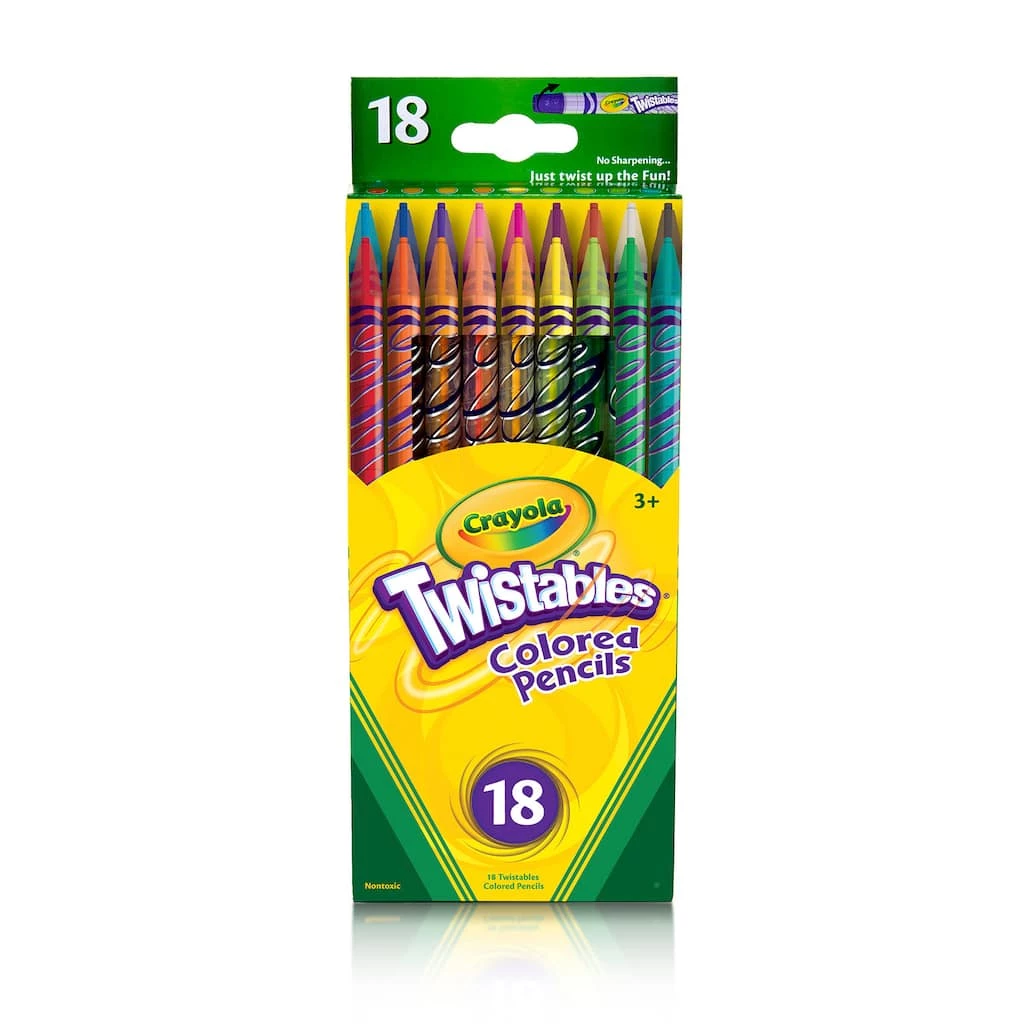 Coupon โจ Crayola® Twistables Colored Pencils, 18ct. ๐ 3 Coupon โจ Crayola® Twistables Colored Pencils, 18ct. ๐