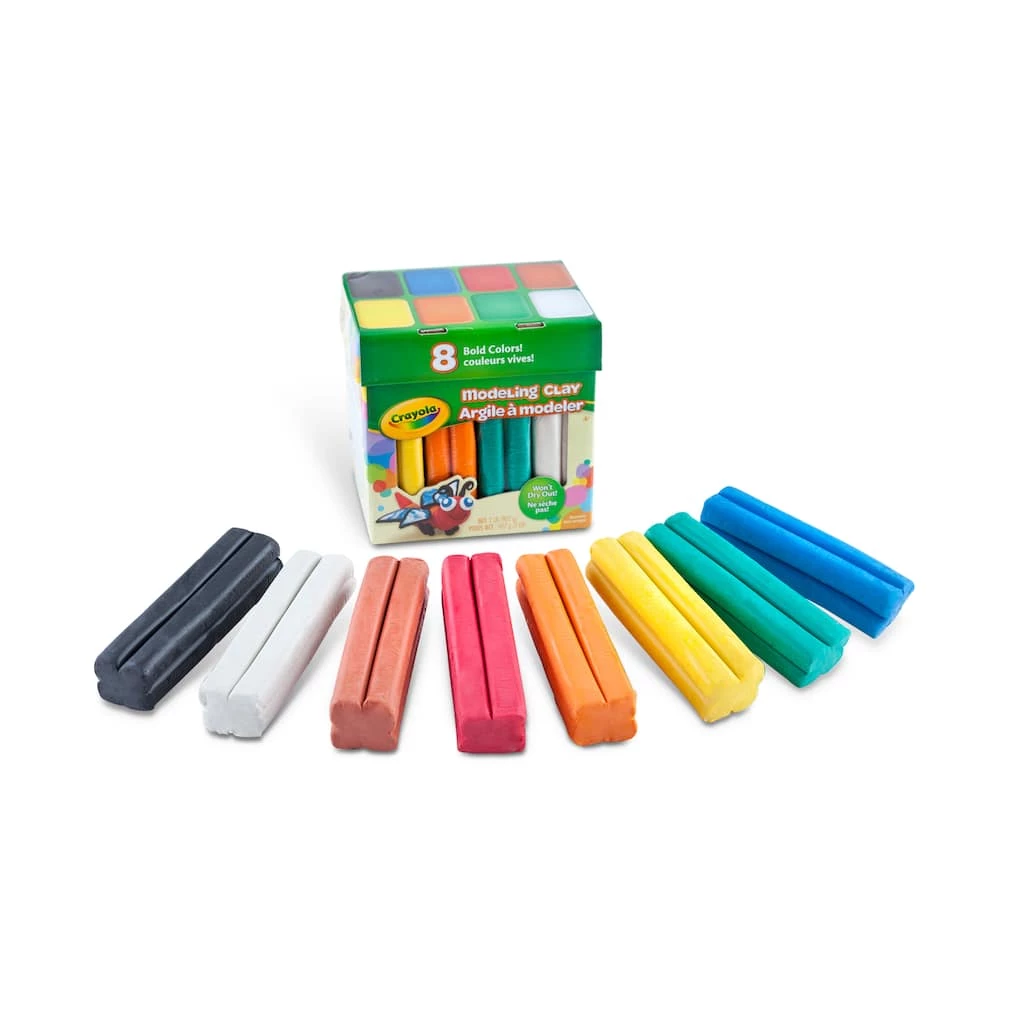Discount ⌛ 8 Packs: 8 ct. (64 total) Crayola® Modeling Clay ⌛ 4 Discount ⌛ 8 Packs: 8 ct. (64 total) Crayola® Modeling Clay ⌛ - Image 2
