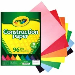 Cheapest 🎁 12 Packs: 96 ct. (1,152 total) Crayola® Construction Paper 👏 -Crayola Shop 10432469