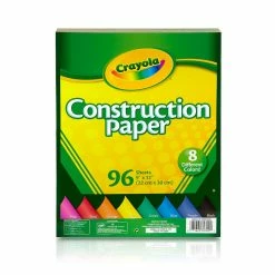 Cheapest 🎁 12 Packs: 96 ct. (1,152 total) Crayola® Construction Paper 👏