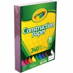 Wholesale 👏 12 Packs: 240 ct. (2,880 total) Crayola® Construction Paper ✨ -Crayola Shop 10432470 2