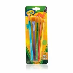 Best reviews of 🌟 12 Packs: 5 ct. (60 total) Crayola® Art & Craft Brushes ⭐