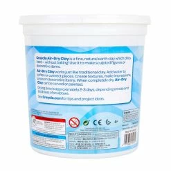 Hot Sale 👏 Crayola White Air Dry Clay, 5lb. 🎉 -Crayola Shop 10446567 3