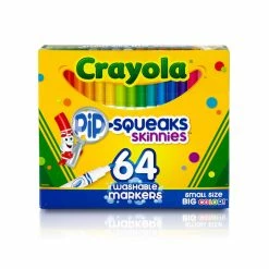Discount 🌟 6 Packs: 64 ct. (384 total) Crayola® Pip-Squeaks™ Skinnies™ Washable Markers ✔️