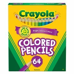Best reviews of ✨ 12 Packs: 64 ct. (768 total) Crayola® Short Colored Pencils 🎉