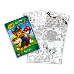 Cheapest ✔️ 12 Packs: 18 ct. (216 total) Crayola® Paw Patrol® Giant Coloring Pages 👏 -Crayola Shop 10457378 3 u