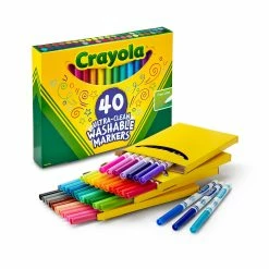 Discount 🤩 Crayola® Ultra-Clean Washable® Fine Line Markers 🎁 -Crayola Shop 10481803 3