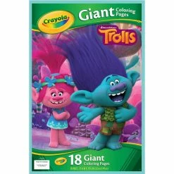Best reviews of ❤️ Crayola® Trolls World Tour Giant Coloring Pages 😉