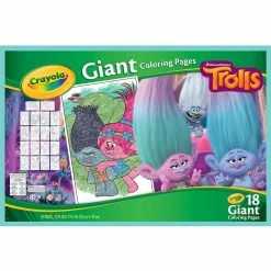 Best reviews of ❤️ Crayola® Trolls World Tour Giant Coloring Pages 😉 -Crayola Shop 10488981 2