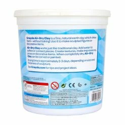 Outlet 🌟 Crayola® Terra Cotta Air-Dry Clay ⭐ -Crayola Shop 10490893 5