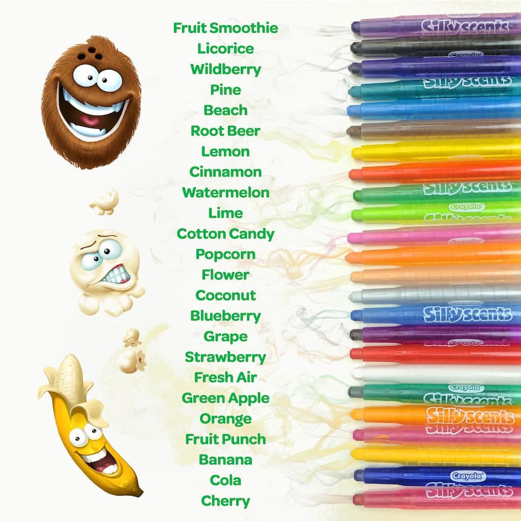 Outlet ๐ Crayola® Silly Scents™ Mini Twistables®, 24ct. ๐ 5 Outlet ๐ Crayola® Silly Scents™ Mini Twistables®, 24ct. ๐ - Image 3