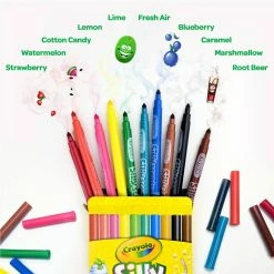 Discount ๐ Crayola® Silly Scents™ Slim Markers, 10ct. ๐ 14 Discount ๐ Crayola® Silly Scents™ Slim Markers, 10ct. ๐ -Crayola Shop 10520973 3 u