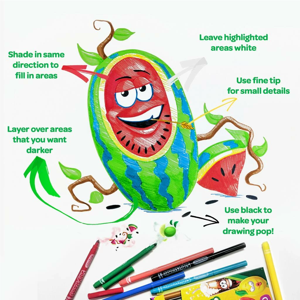 Discount ๐ Crayola® Silly Scents™ Slim Markers, 10ct. ๐ 9 Discount ๐ Crayola® Silly Scents™ Slim Markers, 10ct. ๐ - Image 7