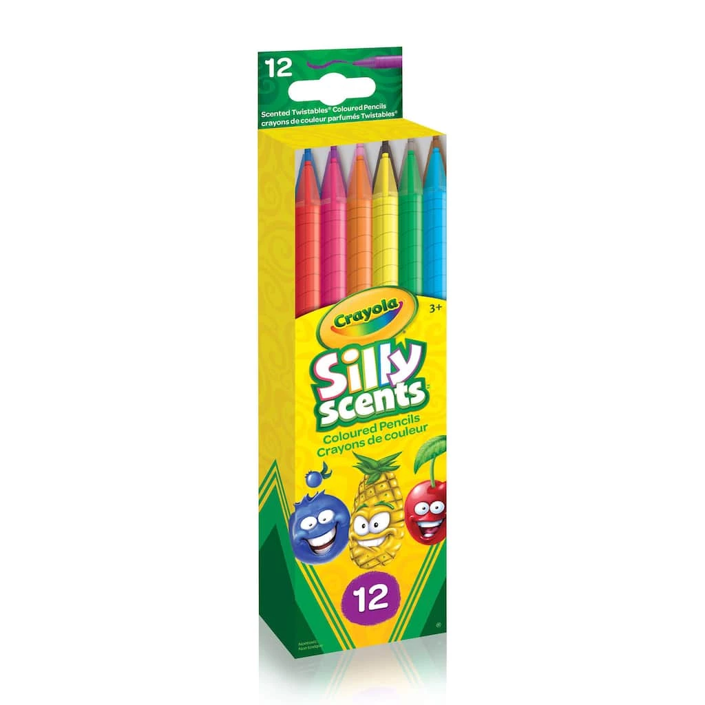 Budget ๐ 12 Packs: 12 ct. (144 total) Crayola® Silly Scents™ Twistables® Colored Pencils ๐ฅ 3 Budget ๐ 12 Packs: 12 ct. (144 total) Crayola® Silly Scents™ Twistables® Colored Pencils ๐ฅ