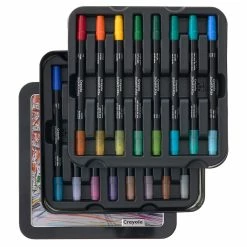 New 😀 Crayola® Signature™ Brush & Detail Dual-Tip Markers 👏 14 New 😀 Crayola® Signature™ Brush & Detail Dual-Tip Markers 👏 -Crayola Shop 10532698 31