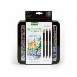 New 😀 Crayola® Signature™ Brush & Detail Dual-Tip Markers 👏
