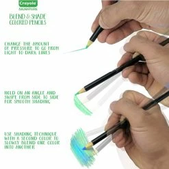 Coupon ✨ Crayola® Signature Blend & Shade Colored Pencils with Tin ✔️ -Crayola Shop 10532700 7 u