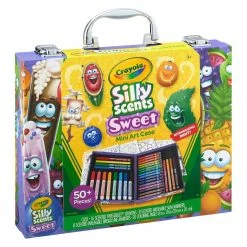 Best Sale ✔️ Crayola® Silly Scents™ 52 Piece Mini Art Kit ⭐