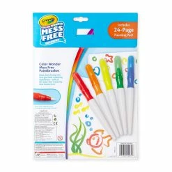 Best Pirce 💯 8 Pack: Crayola® Color Wonder® Mess Free™ Paintbrush Pens by Crayola Color Wonder 😀 -Crayola Shop 10567673 2 1