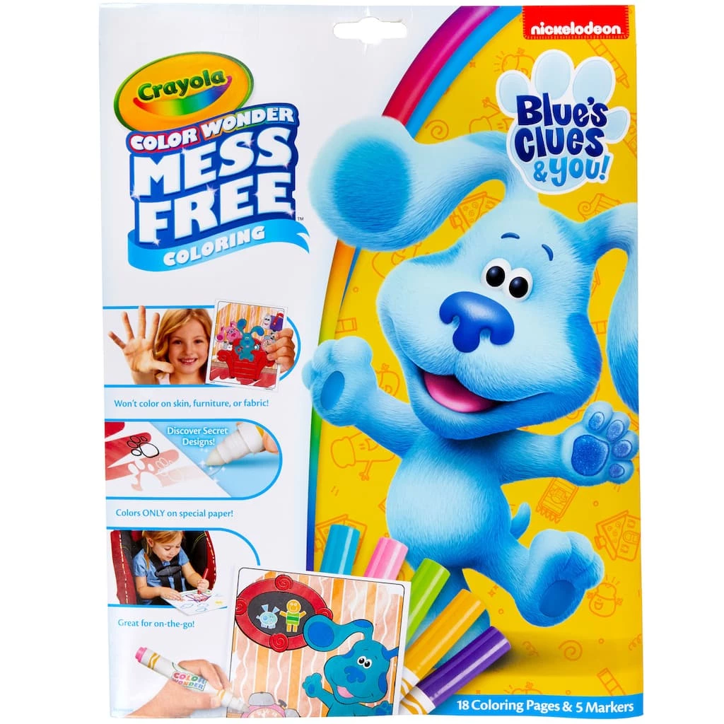 Budget 🥰 Crayola® Color Wonder™ Mess Free Blue's Clues Coloring Set by Crayola Color Wonder ❤️ 3 Budget 🥰 Crayola® Color Wonder™ Mess Free Blue's Clues Coloring Set by Crayola Color Wonder ❤️