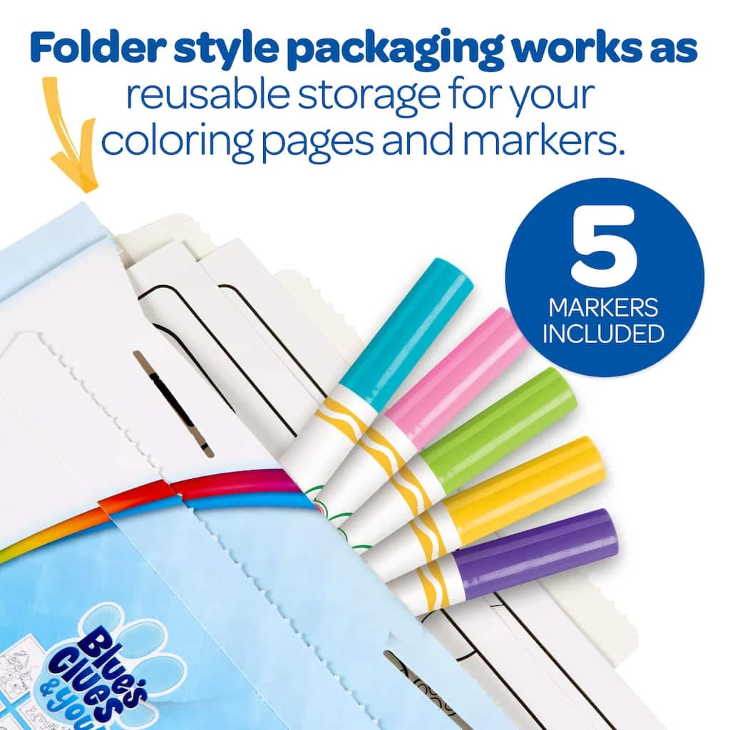 Budget 🥰 Crayola® Color Wonder™ Mess Free Blue's Clues Coloring Set by Crayola Color Wonder ❤️ 7 Budget 🥰 Crayola® Color Wonder™ Mess Free Blue's Clues Coloring Set by Crayola Color Wonder ❤️ - Image 5