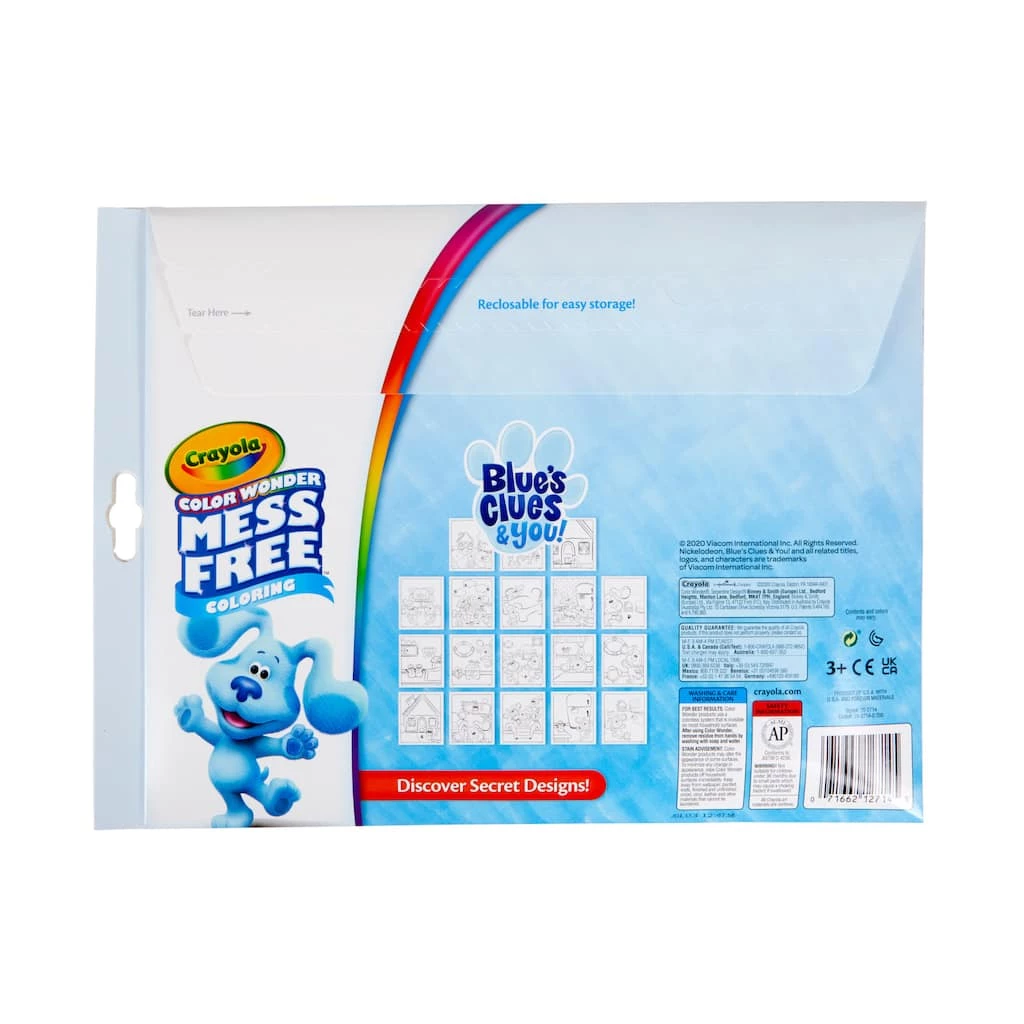 Budget 🥰 Crayola® Color Wonder™ Mess Free Blue's Clues Coloring Set by Crayola Color Wonder ❤️ 6 Budget 🥰 Crayola® Color Wonder™ Mess Free Blue's Clues Coloring Set by Crayola Color Wonder ❤️ - Image 4