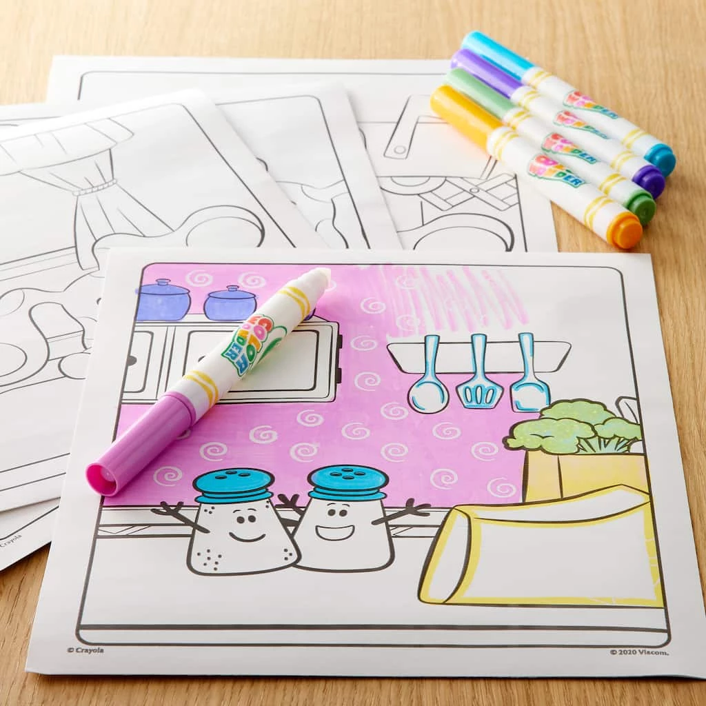 Budget 🥰 Crayola® Color Wonder™ Mess Free Blue's Clues Coloring Set by Crayola Color Wonder ❤️ 4 Budget 🥰 Crayola® Color Wonder™ Mess Free Blue's Clues Coloring Set by Crayola Color Wonder ❤️ - Image 2