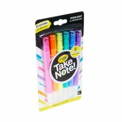 Best reviews of 🌟 24 Packs: 6 ct. (144 total) Crayola® Take Note™ Erasable Highlighters 😍 -Crayola Shop 10576318 3
