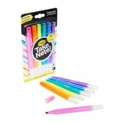 Best reviews of 🌟 24 Packs: 6 ct. (144 total) Crayola® Take Note™ Erasable Highlighters 😍 -Crayola Shop 10576318 4
