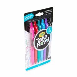 Cheapest 🎁 24 Packs: 6 ct. (144 total) Crayola® Take Note!™ Washable Gel Pens 🤩 -Crayola Shop 10576319 4 1