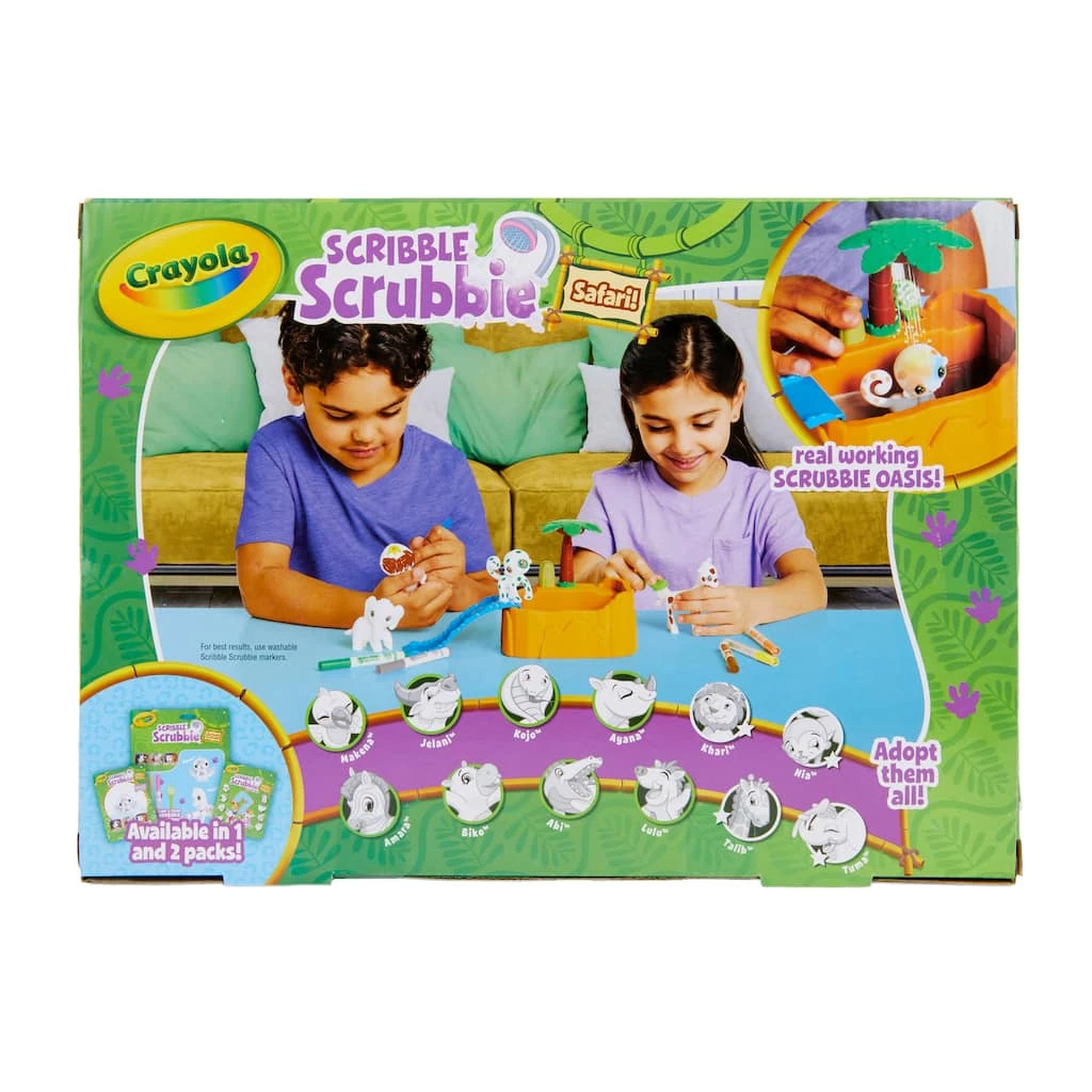 Cheap ๐ 8 Pack: Crayola Scribble Scrubbie Safari Animals Tub Set ๐ 5 Cheap ๐ 8 Pack: Crayola Scribble Scrubbie Safari Animals Tub Set ๐ - Image 3